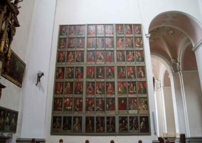 Galerie der Ellwanger Fürstpröpste in der Basilika St. Vitus in Ellwangen