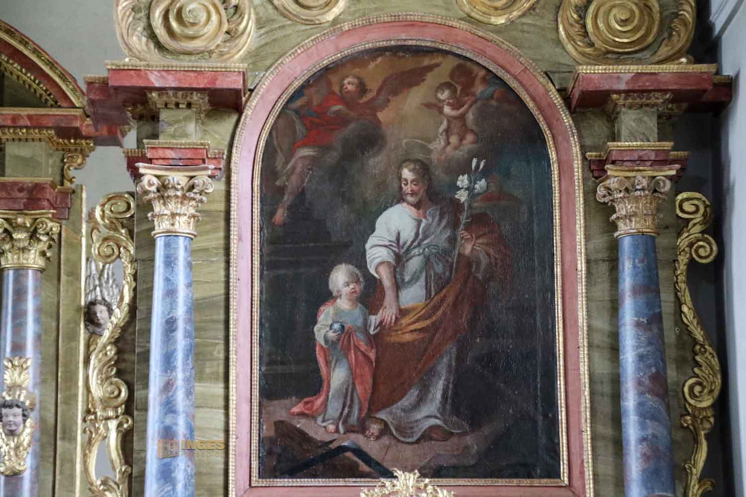Seitenaltar in der St.-Antonius-Kapelle in Schrezheim