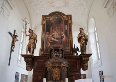 Hauptaltar Schlosskapelle St. Wendelin im Schloss ob Ellwangen