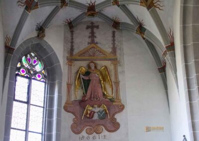 Relief Hl. Michael Michaelskirche Waiblingen 0834