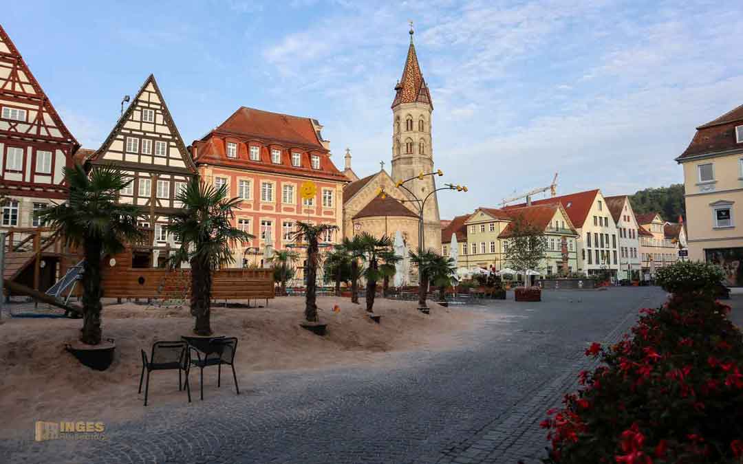 Marktplatz in Schwäbisch Gmünd
