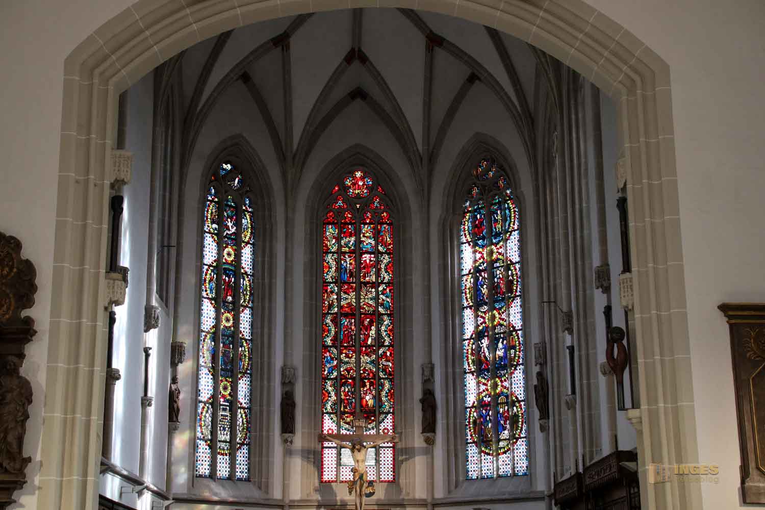 Chorfenster Oberhofenkirche Göppingen 0125