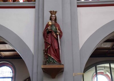 Hl. Barbara St. Laurentiuskirche Waldstetten 0118