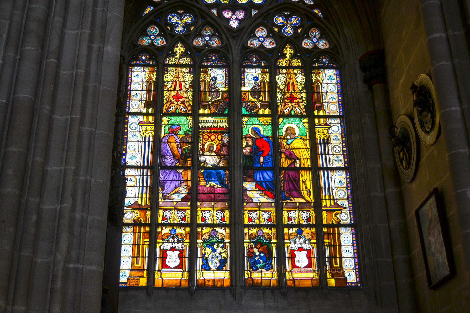 Glasfenster Hl.-Kreuz-Münster Schwäbisch Gmünd 0739