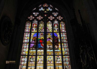 Glasfenster Hl.-Kreuz-Münster Schwäbisch Gmünd 3326
