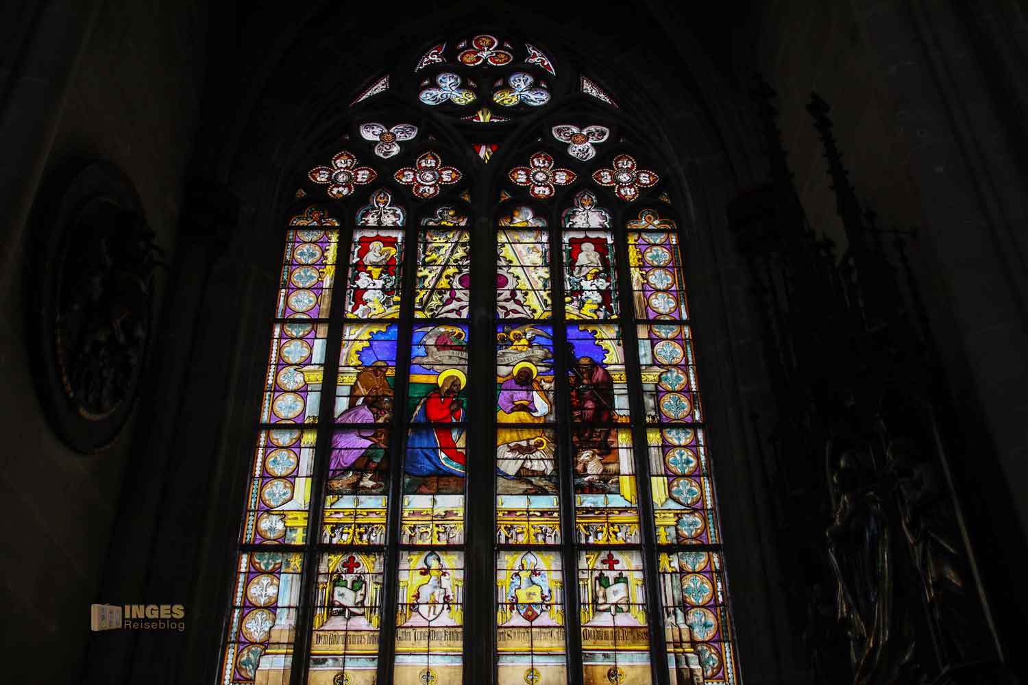 Glasfenster Hl.-Kreuz-Münster Schwäbisch Gmünd 3326