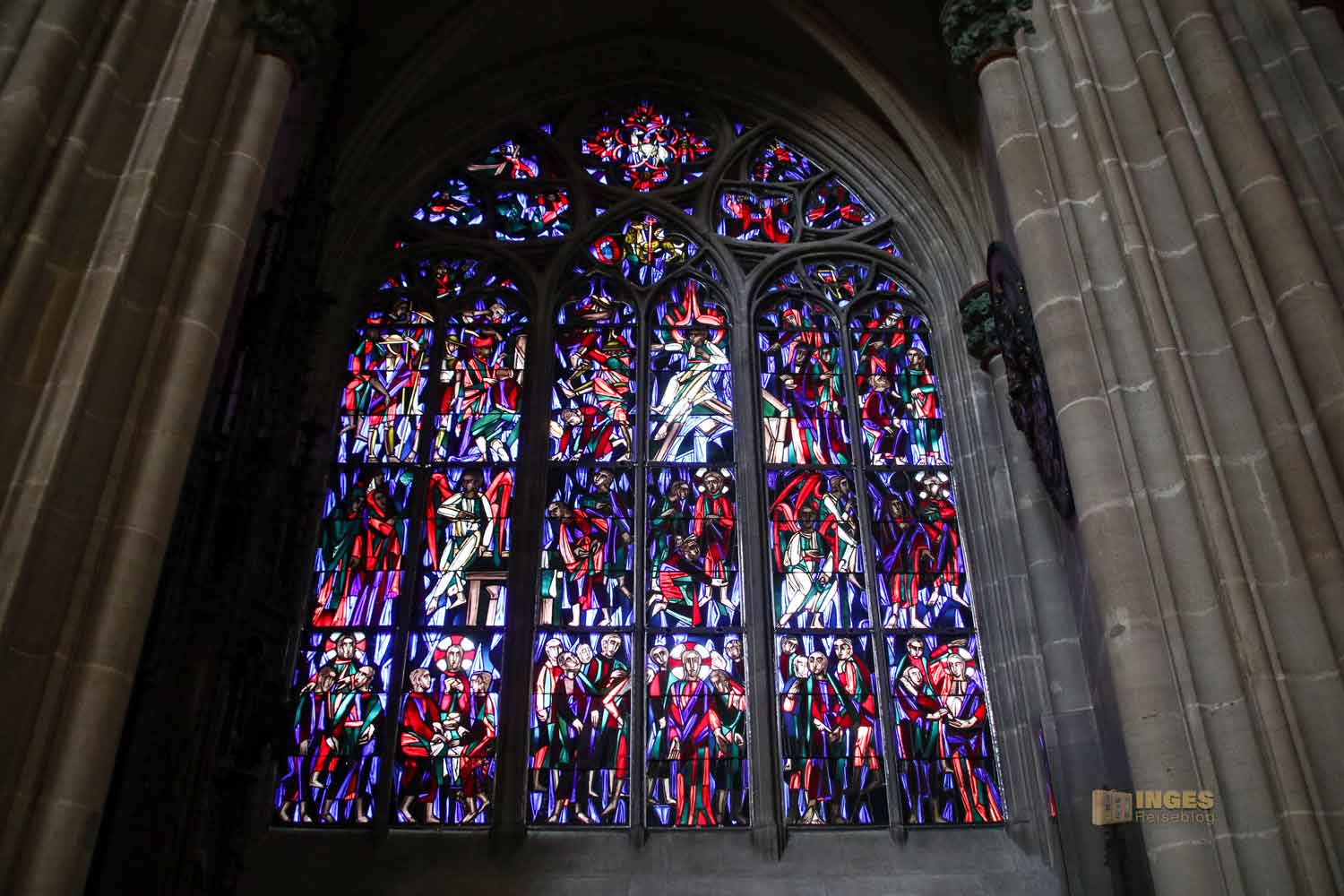 Glasfenster Hl.-Kreuz-Münster Schwäbisch Gmünd 3347
