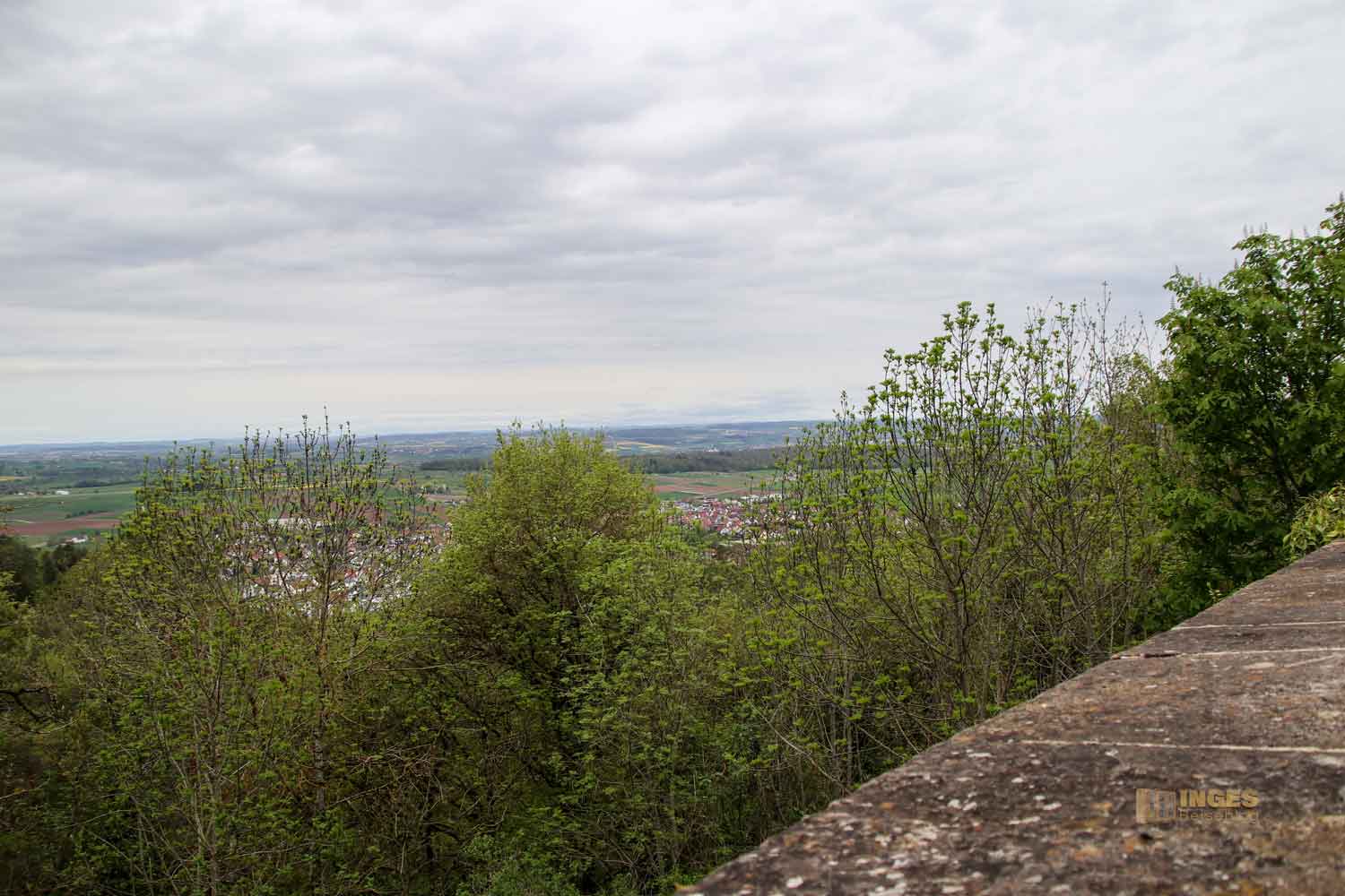 Ausblick von Schloss Hohenentringen 4552
