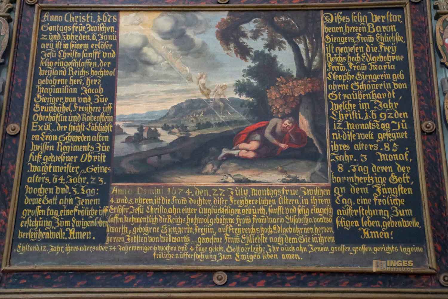 Epitaph d.Freiherrfamilie v. Gienger Kirche Essingen 2648