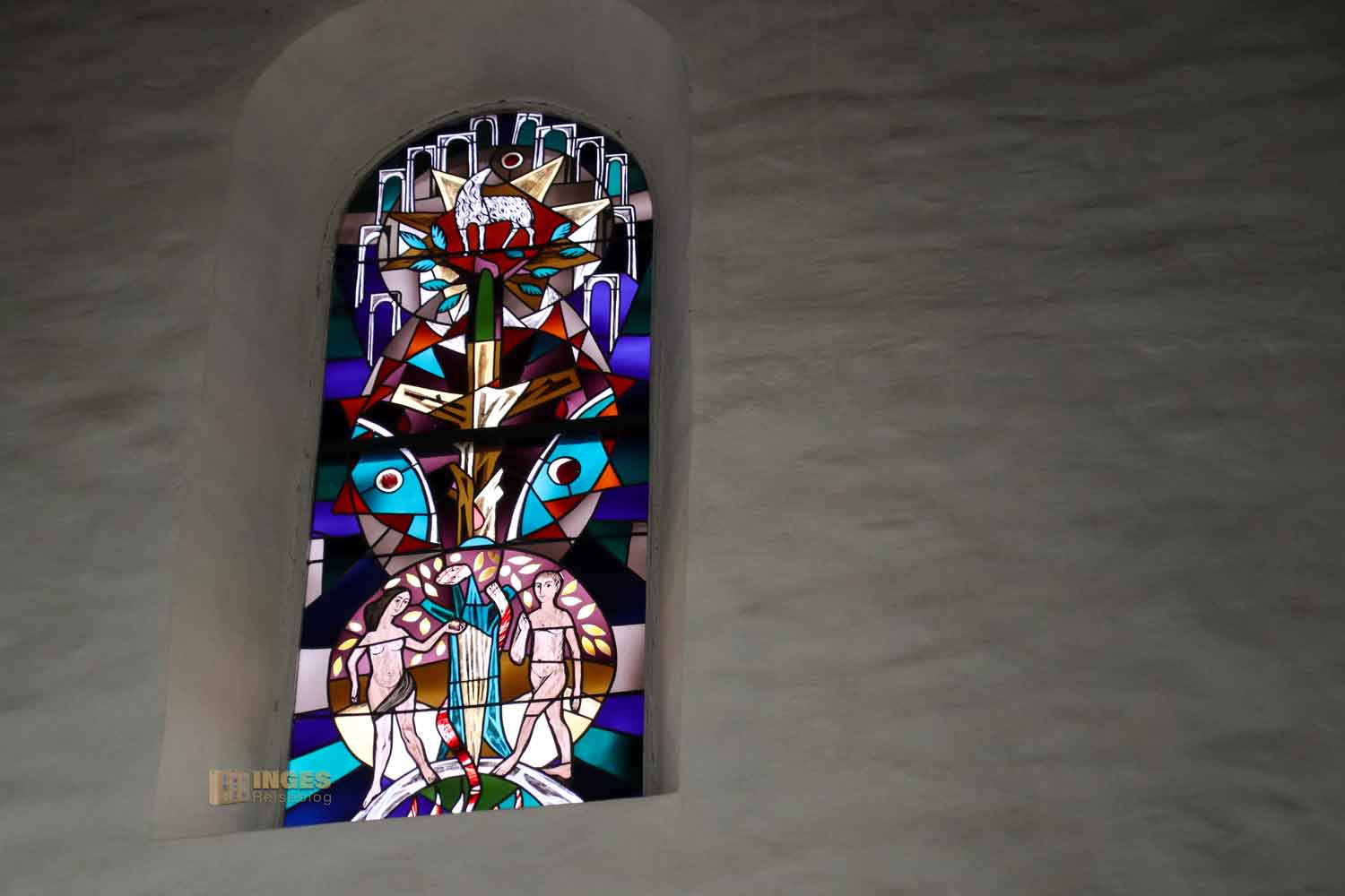 Fenster Stiftskirche Bad Boll 1958