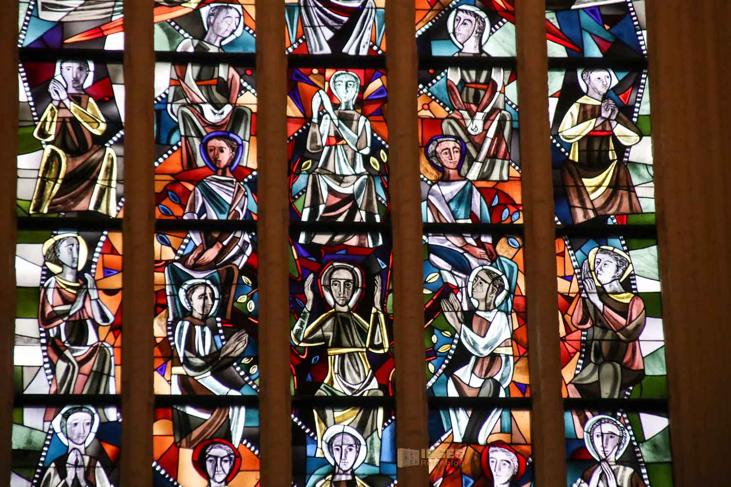 Chorfenster St. Katharinen Kirche Hamburg 7527