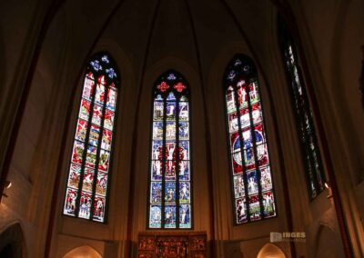 Chorfenster in der Hauptkirche St. Jacobi Hamburg 7081