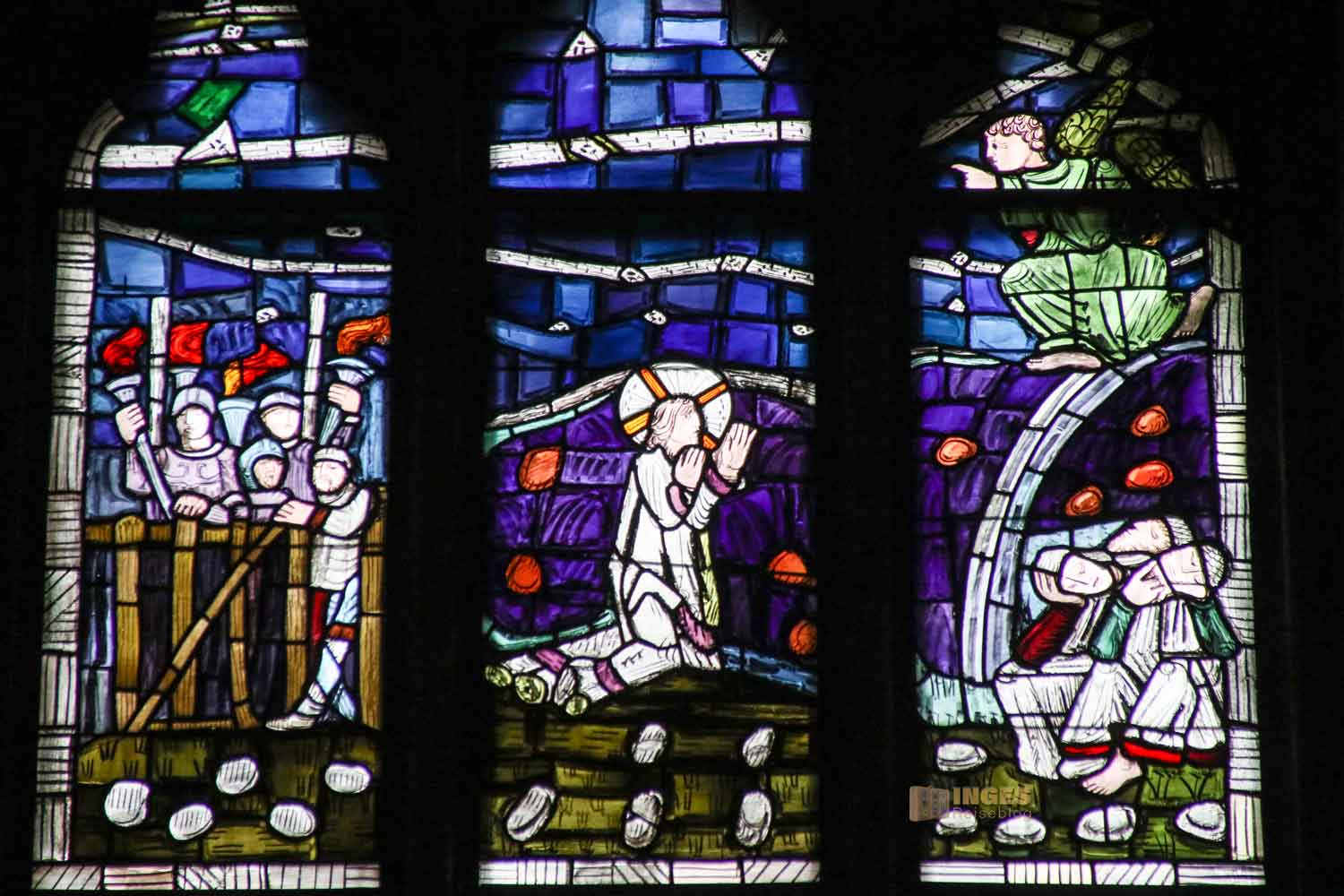 Chorfenster in der Hauptkirche St. Jacobi Hamburg 7092