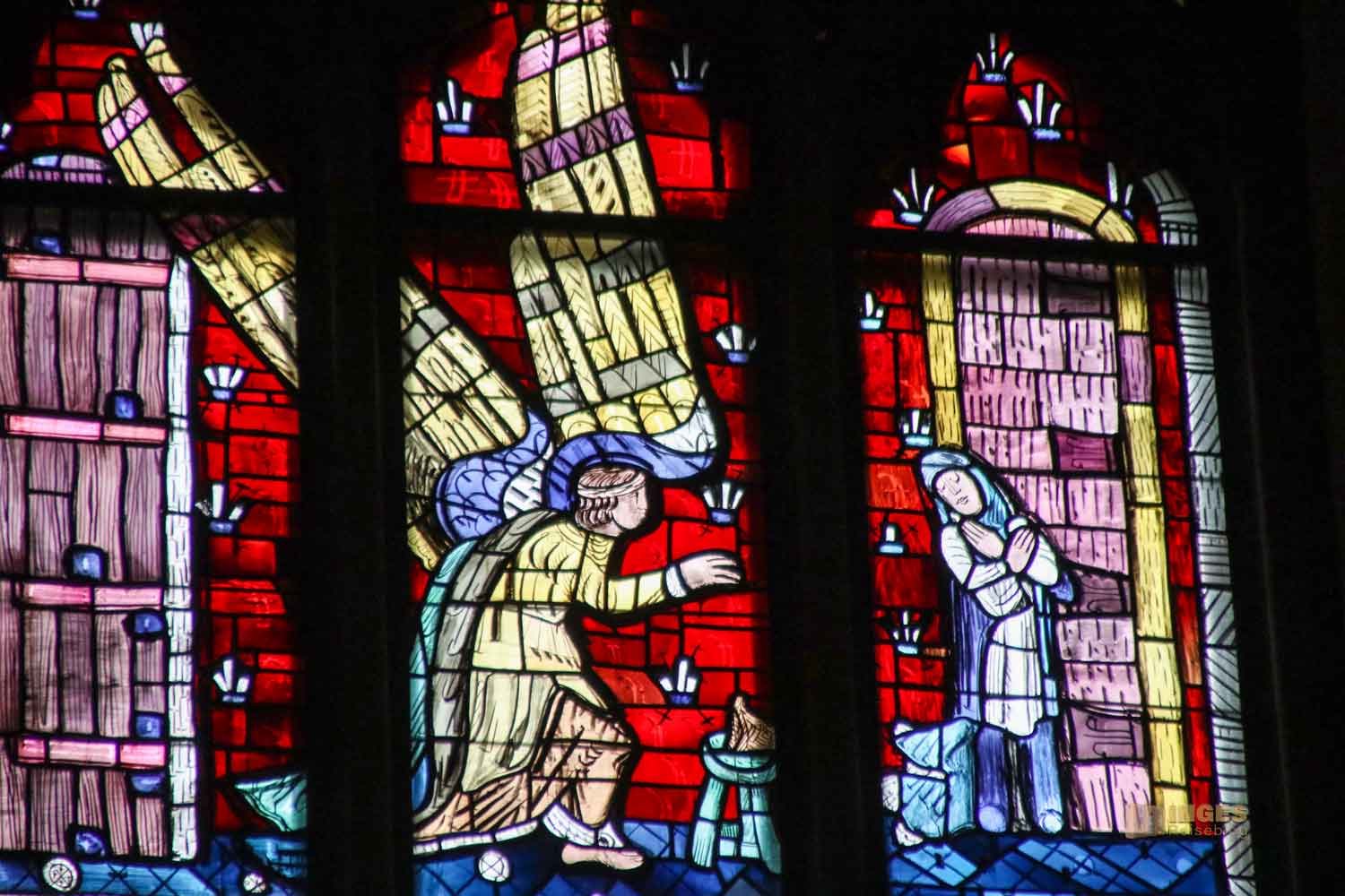 Chorfenster in der Hauptkirche St. Jacobi Hamburg 7122