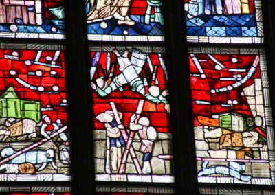Chorfenster in der Hauptkirche St. Jacobi Hamburg 7125