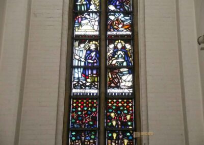 Glasfenster von Elisabeth Coester in der Petrikirche Hamburg 6861