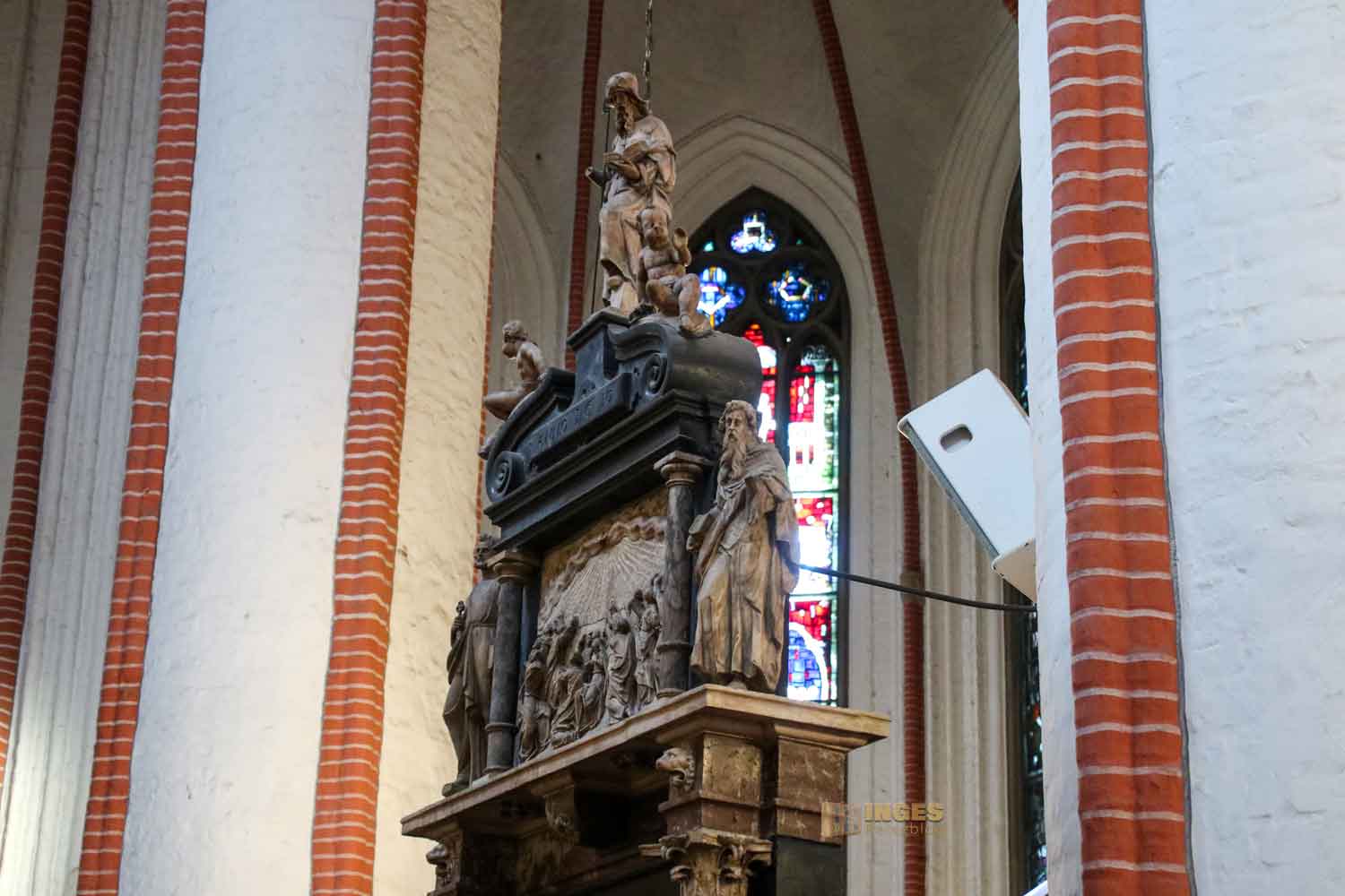 Kanzel Hauptkirche St. Jacobi Hamburg 7206