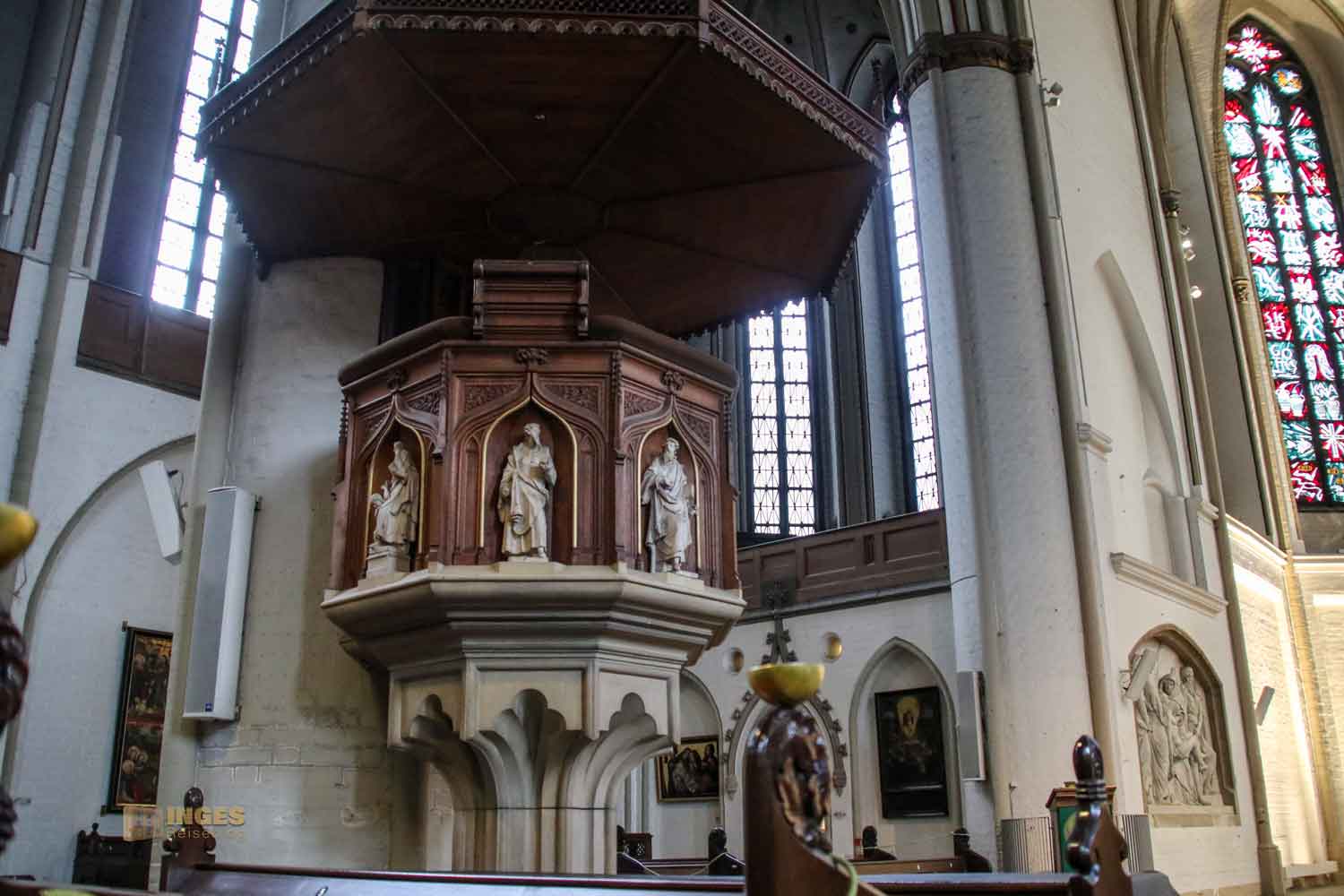 Kanzel in der St. Petri Kirche Hamburg 6802