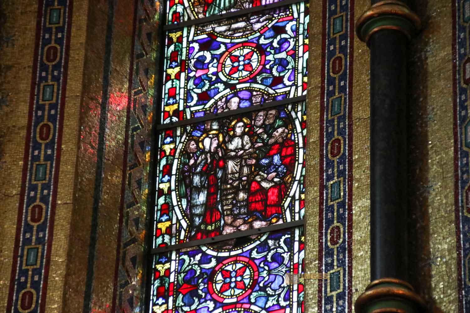 Chorfenster St. Marien-Dom Hamburg 0164