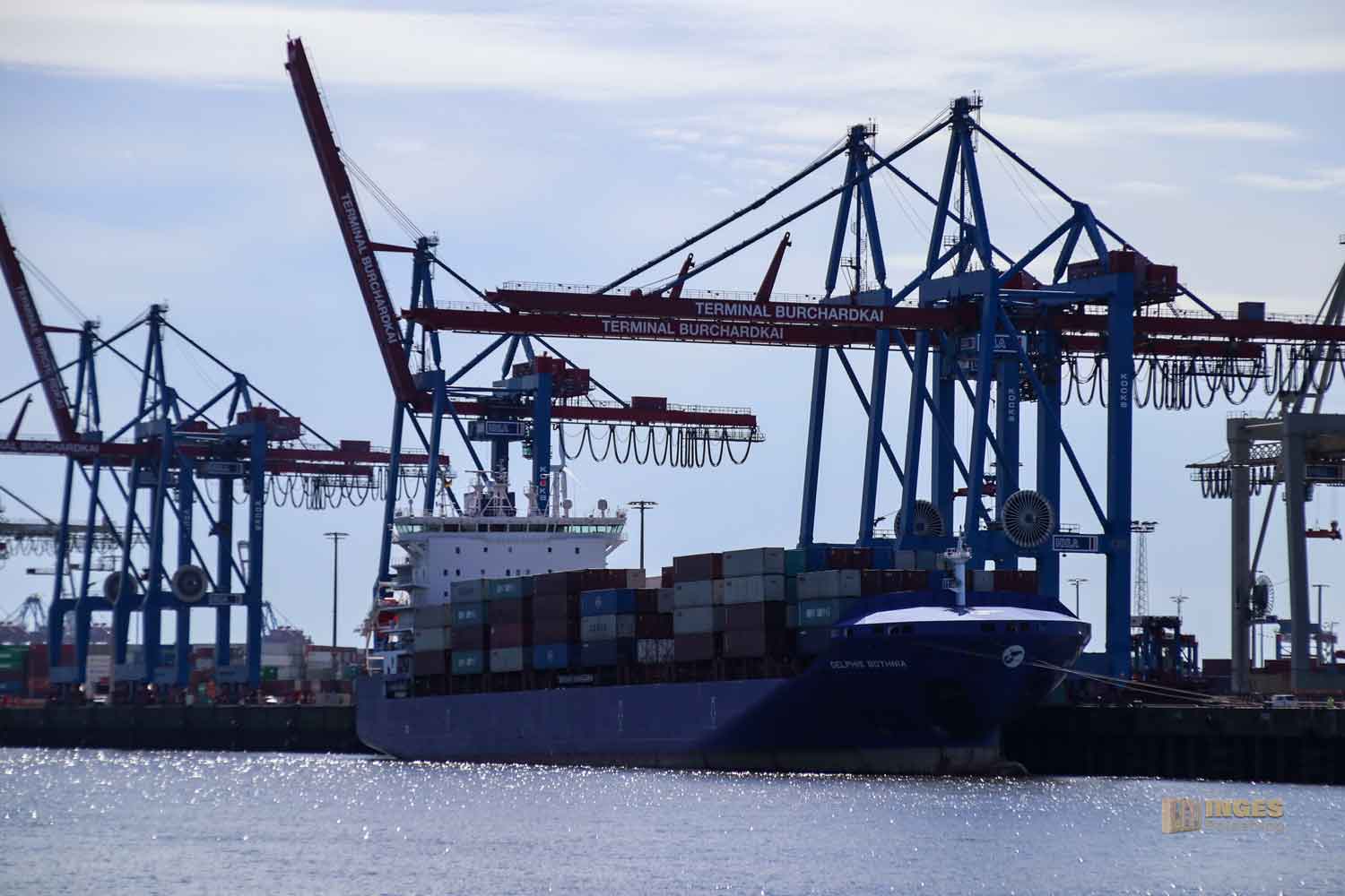 Containerterminal Burchardkai Hamburger Hafen 9430