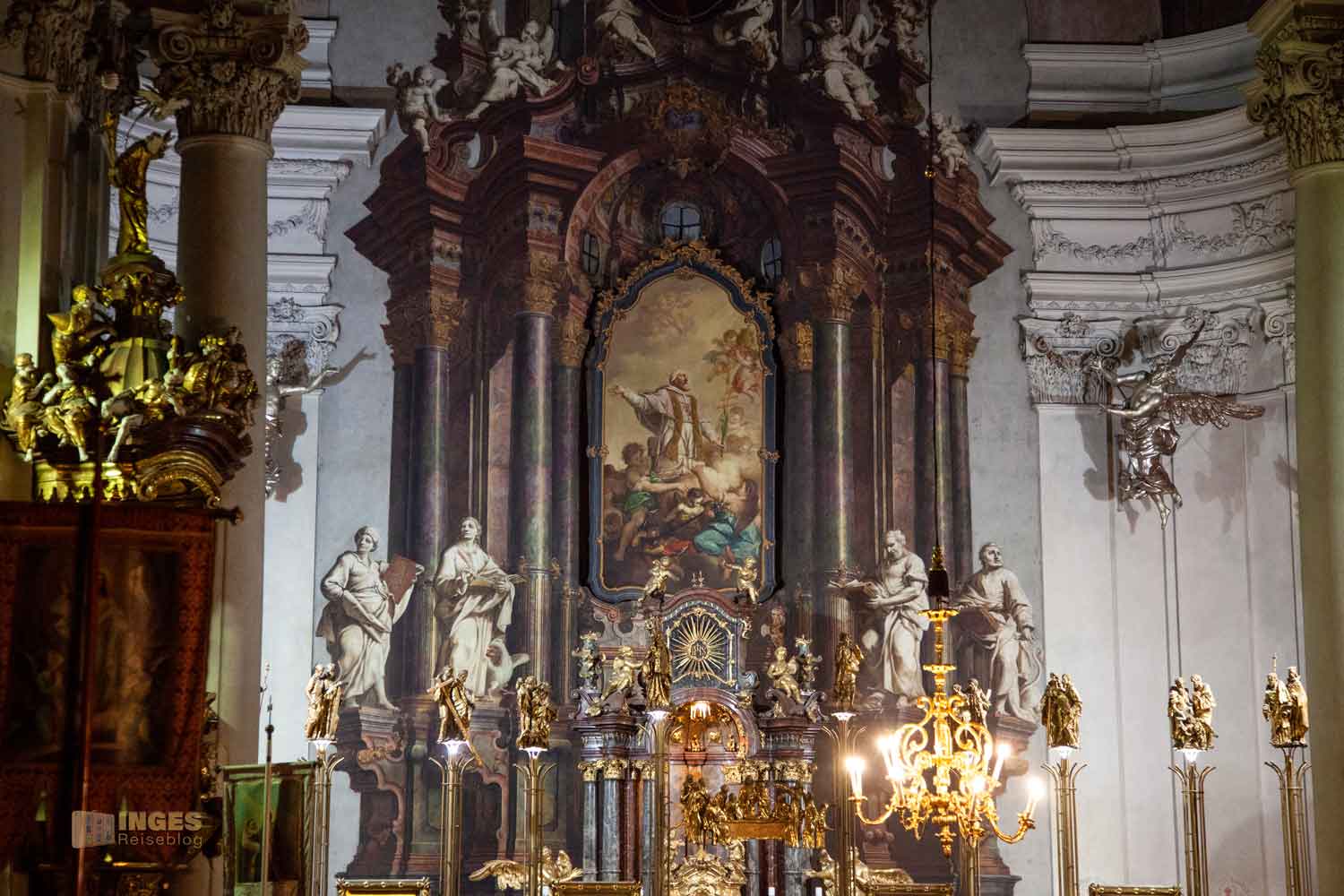 altar kathedrale st.clemens altstadt prag 0205
