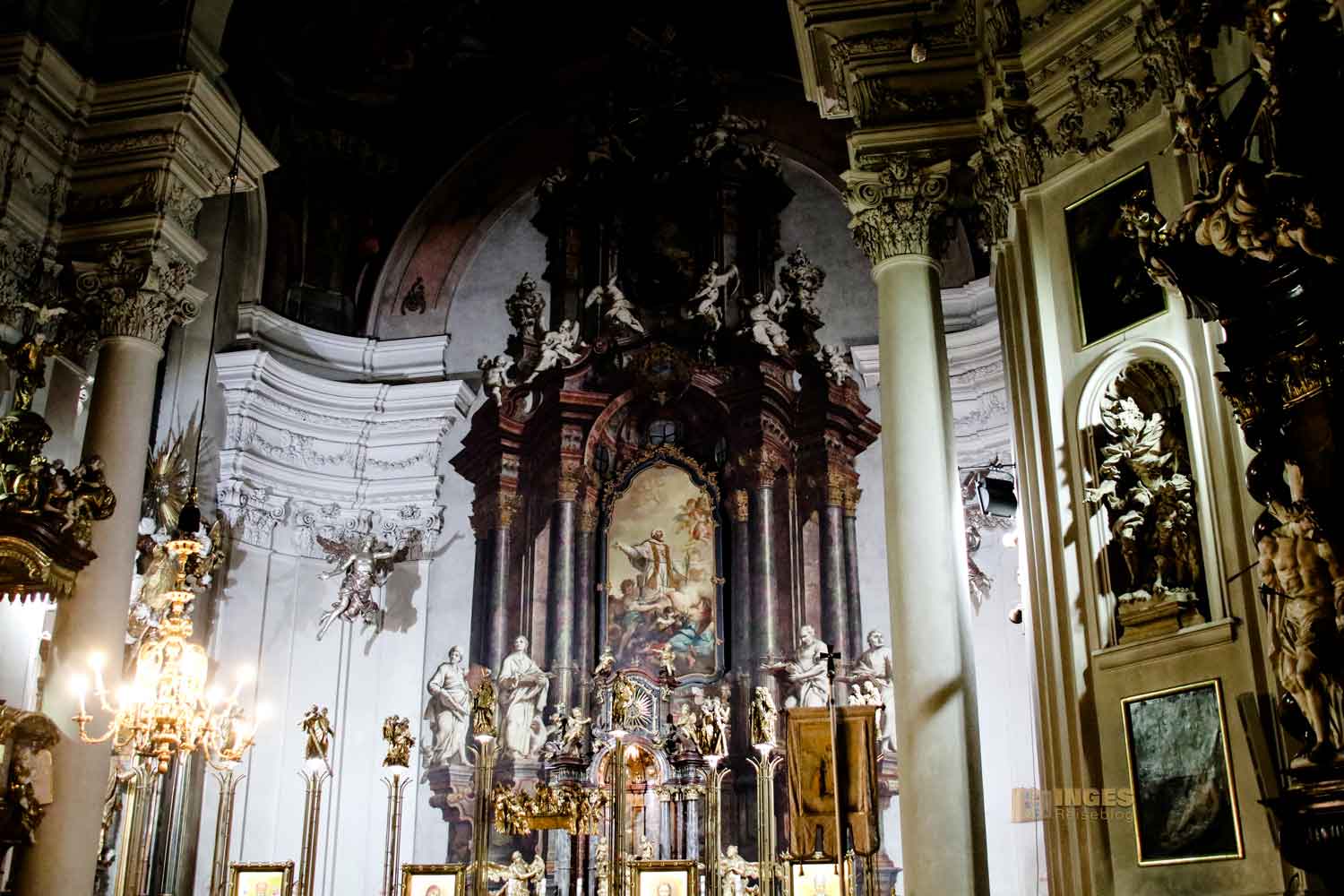 altar kathedrale st.clemens altstadt prag 0347