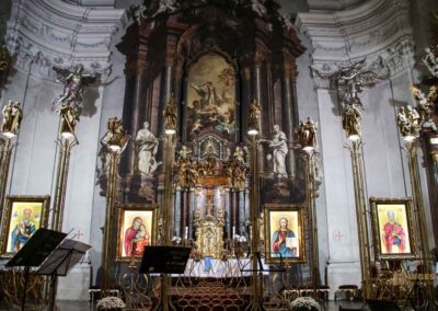 altar kathedrale st.clemens altstadt prag 0362