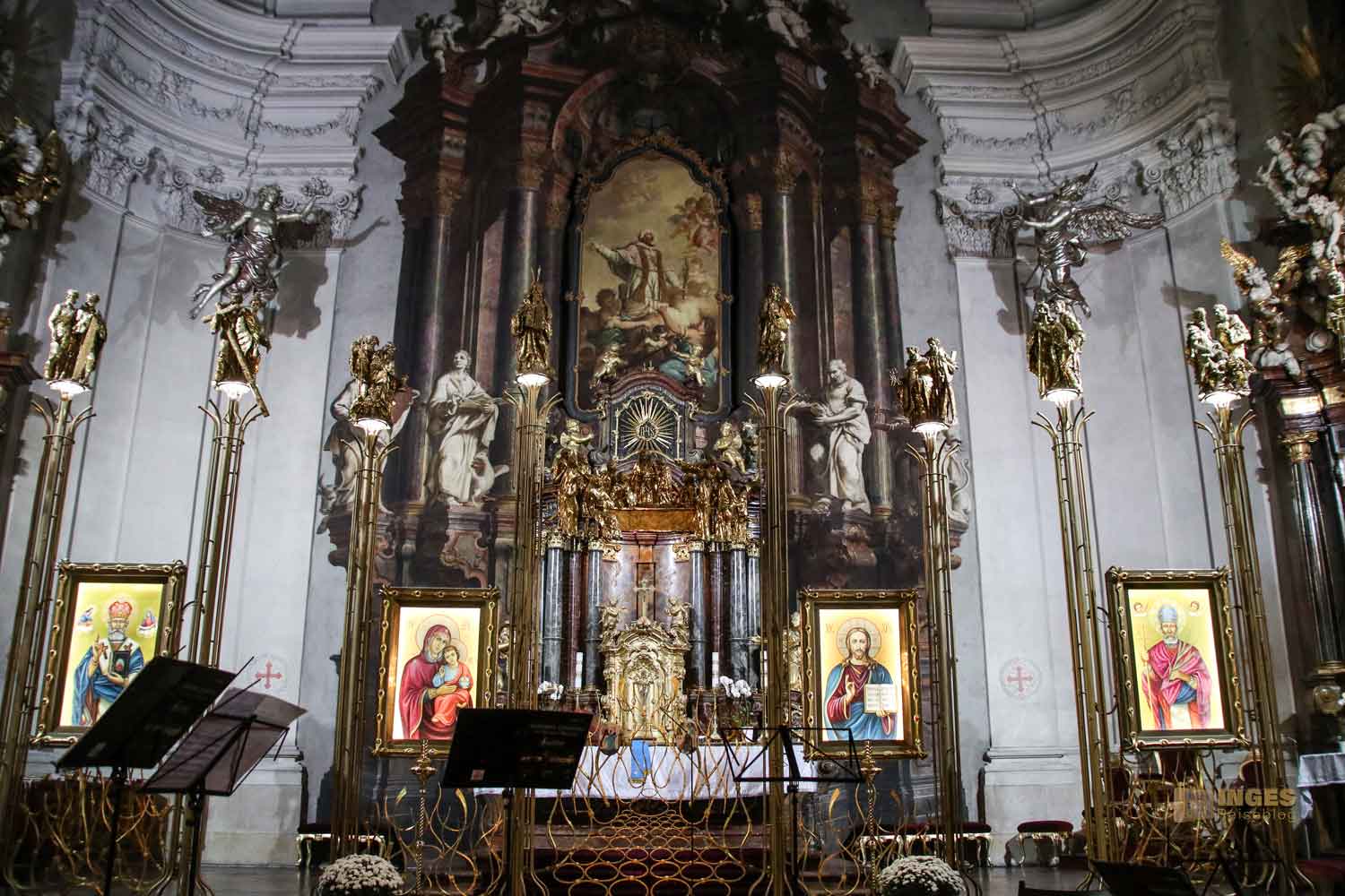 altar kathedrale st.clemens altstadt prag 0362