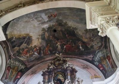 deckenmalerei altar kathedrale st.clemens altstadt prag 0411