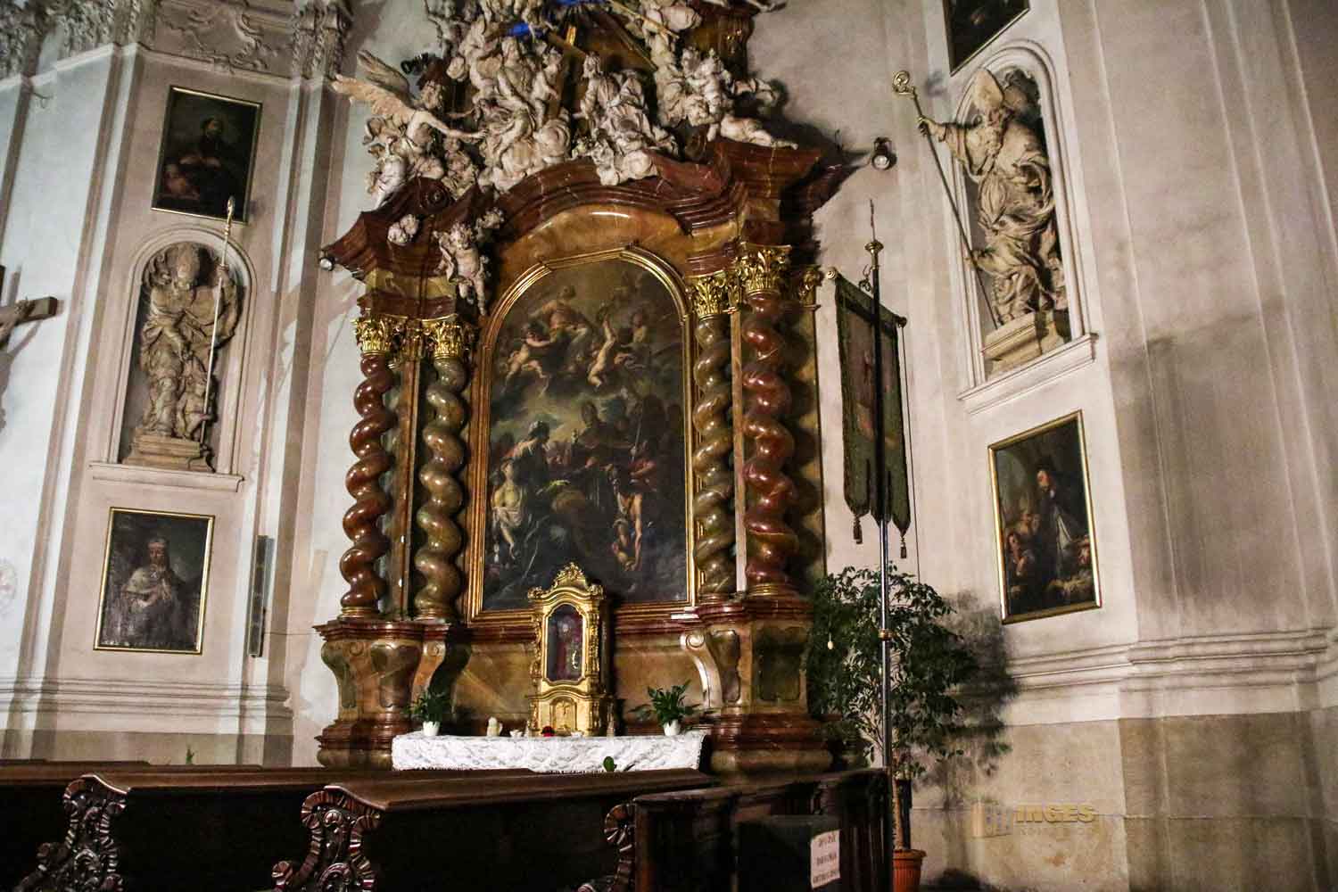 seitenaltäre kathedrale st.clemens Prager Altstadt 0316