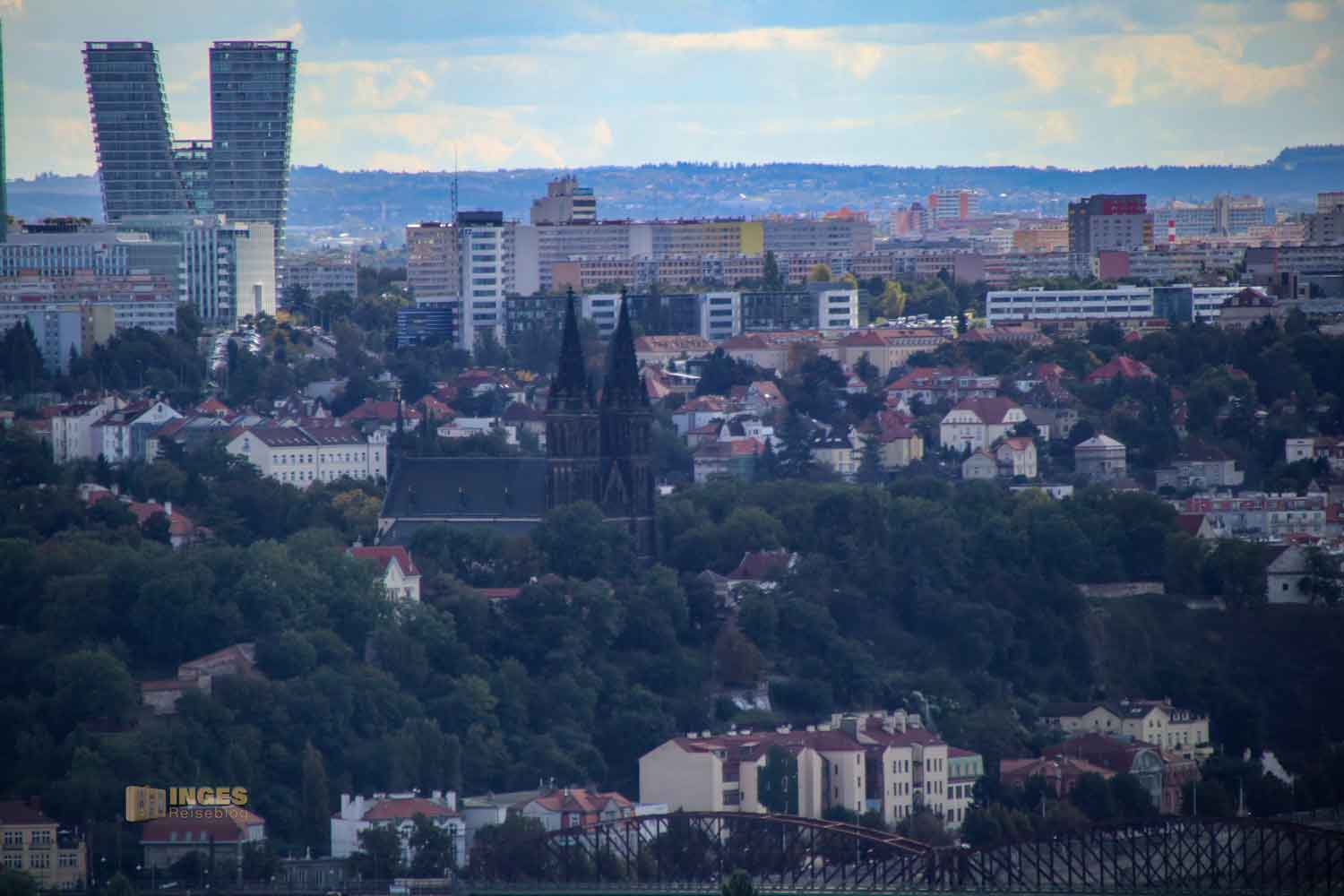 Blicke auf den Vysehrad in Prag 6382
