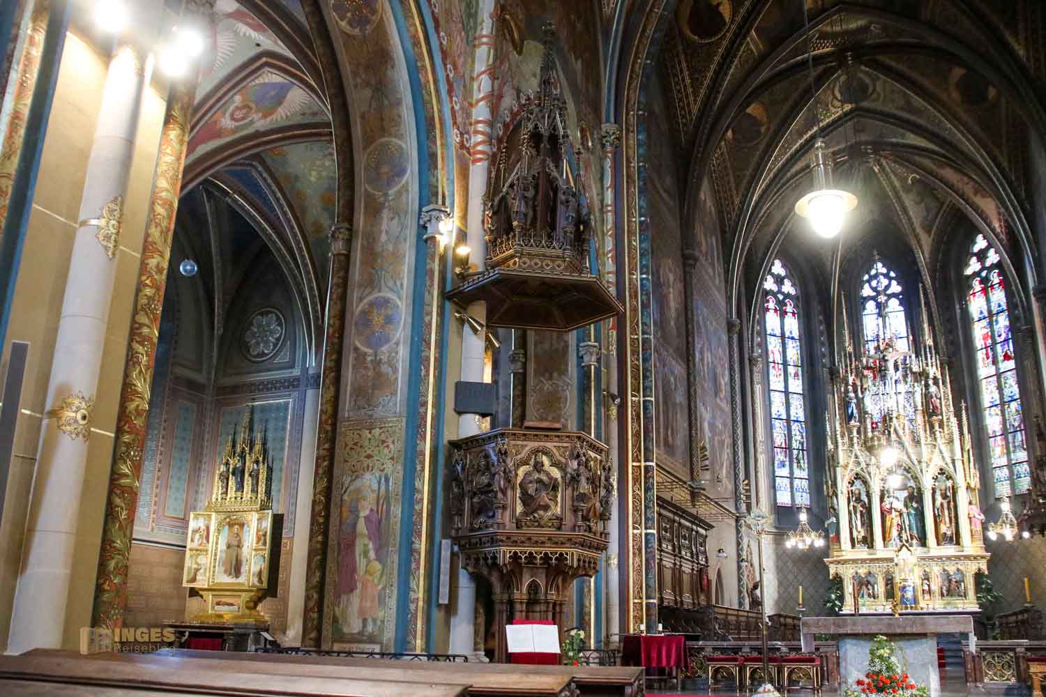 kanzel basilika st. peter und paul prag vysehrad 7479