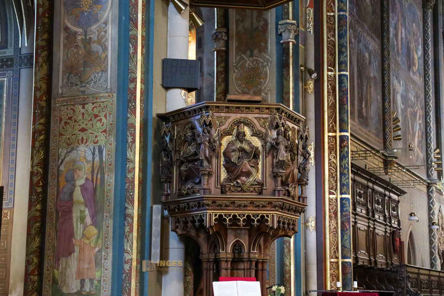 kanzel basilika st. peter und paul prag vysehrad 7480