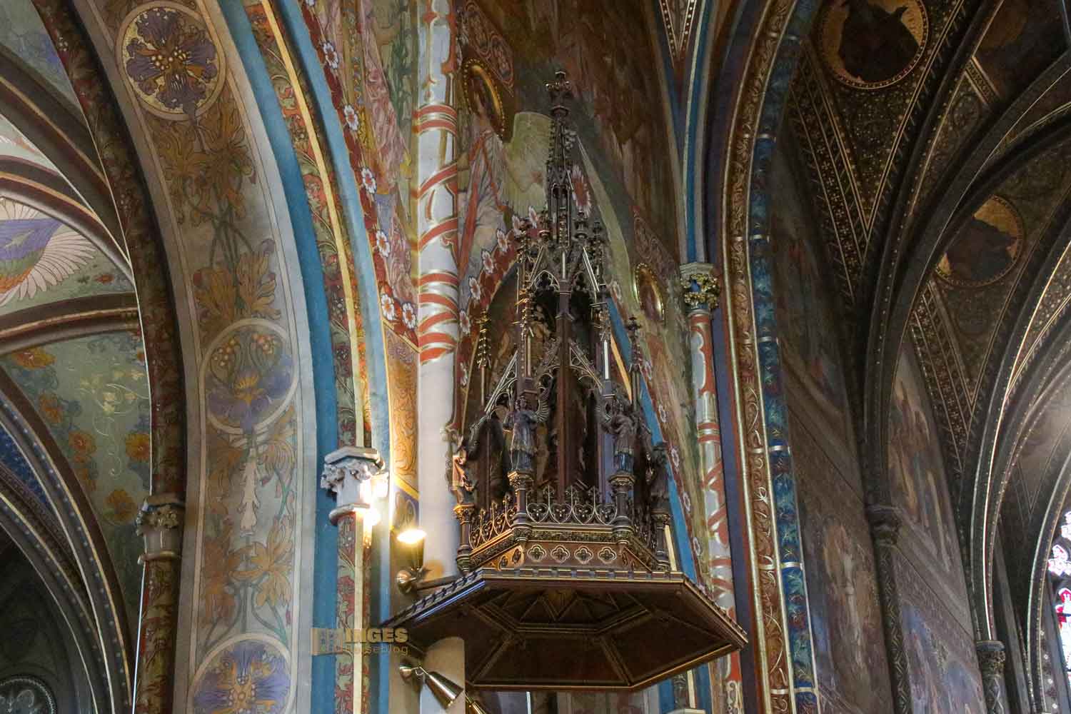 kanzel basilika st. peter und paul prag vysehrad 7482