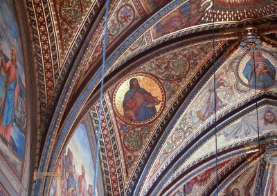 deckenmalerei basilika st.peter und paul prag vysehrad 0192