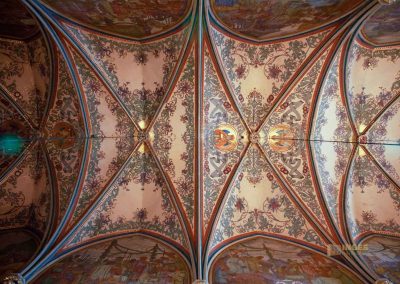 deckenmalerei basilika st.peter und paul prag vysehrad 0207