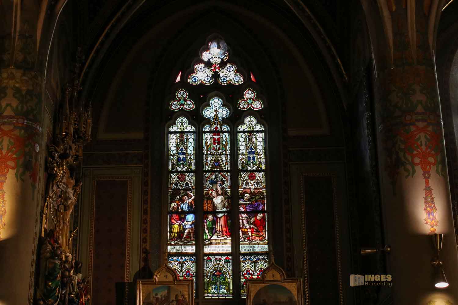 kirchenfenster st.peter und paul basilika prag vysehrad 7477