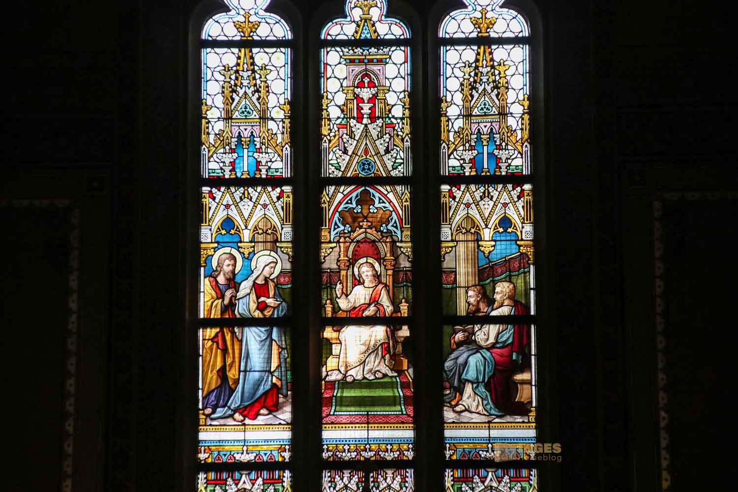 kirchenfenster st.peter und paul basilika prag vysehrad 7536