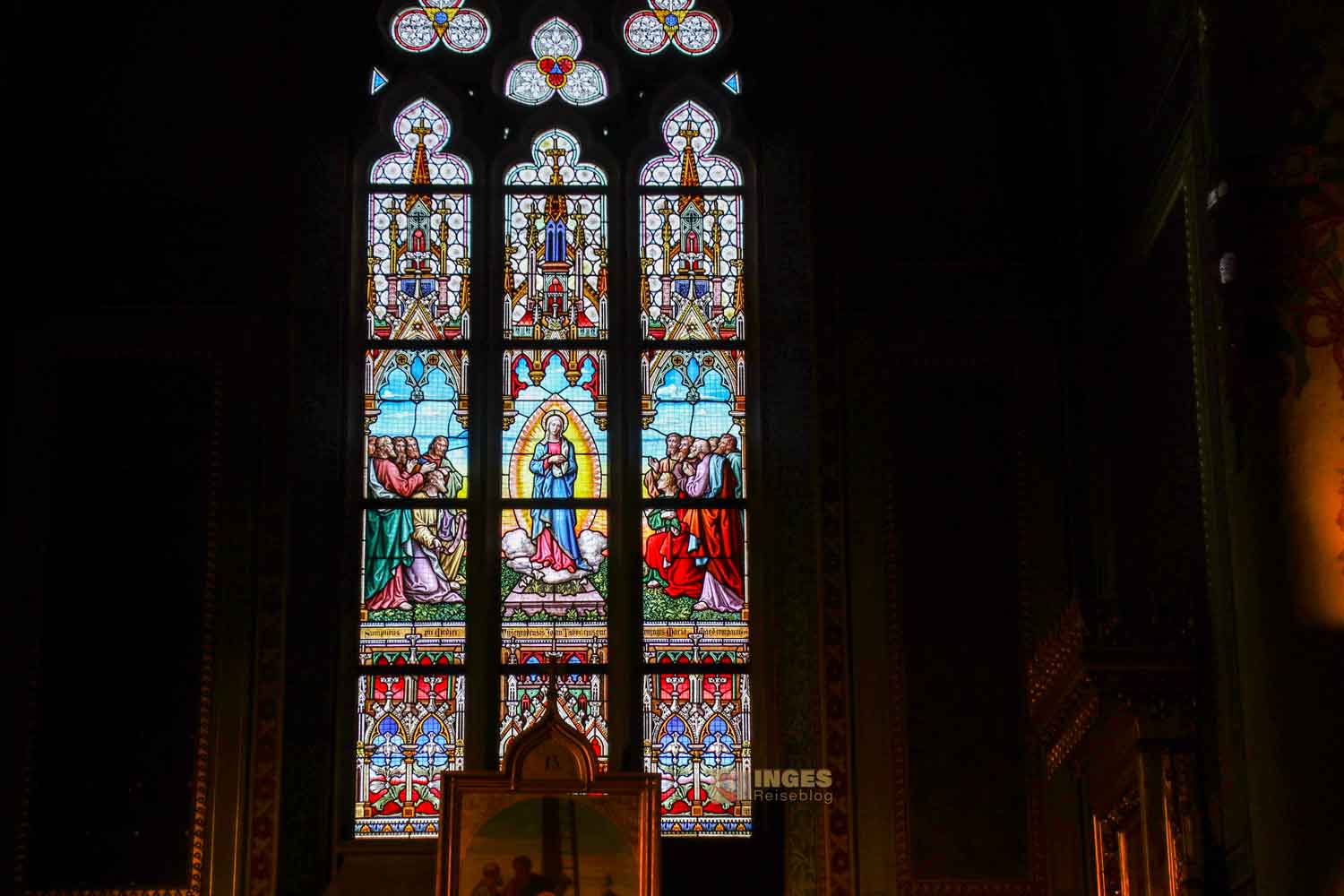 kirchenfenster st.peter und paul basilika prag vysehrad 7451