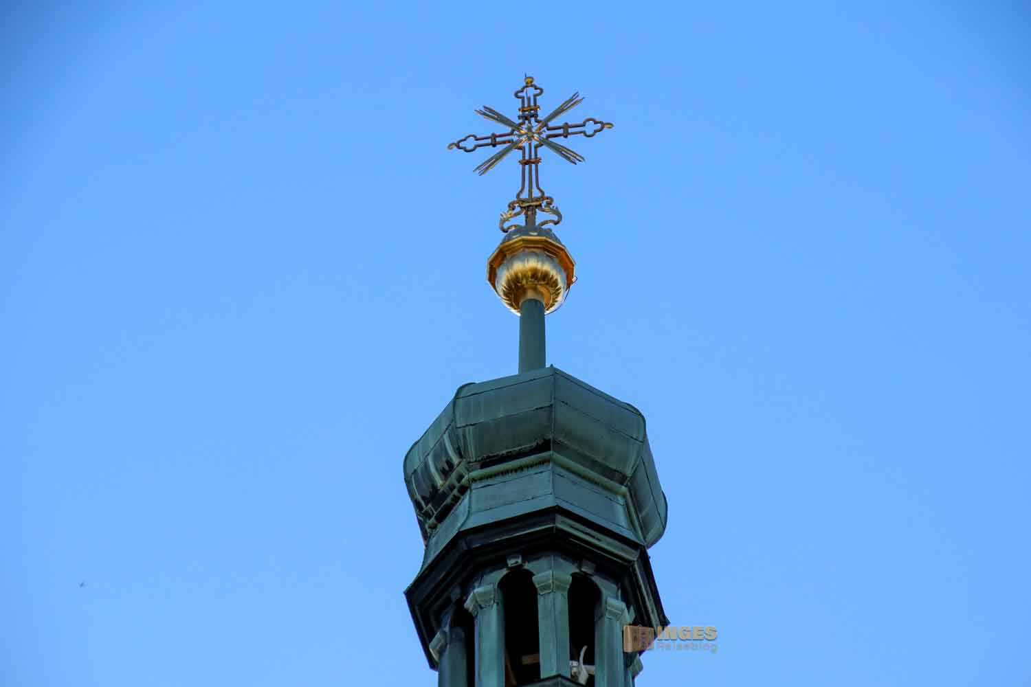 kirchturm st.laurentius-kirche berg petrin 6154