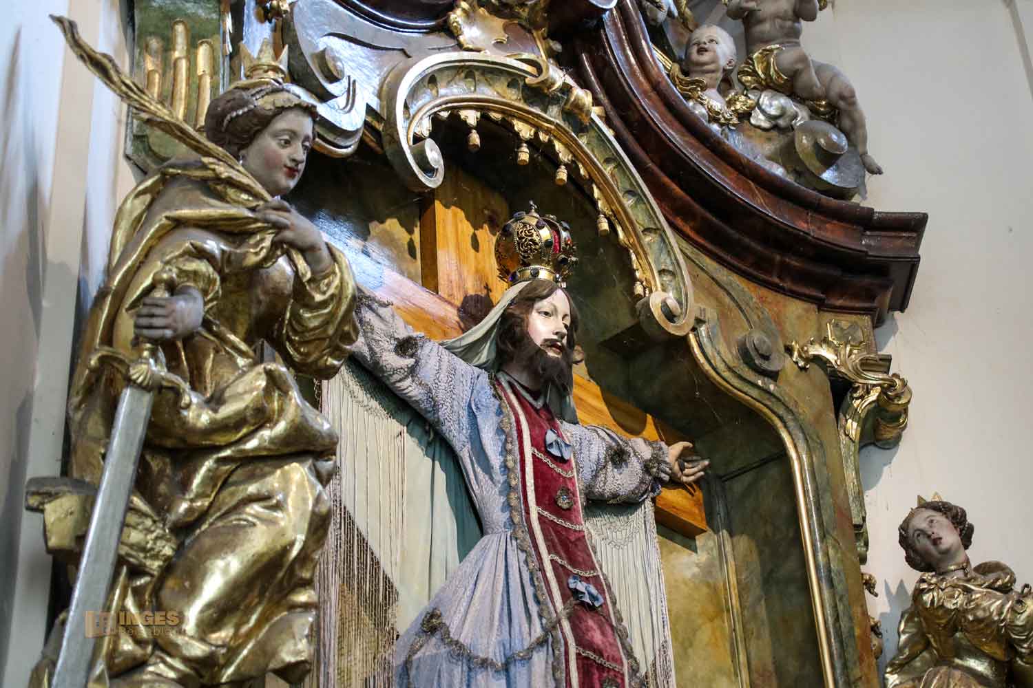 kapelle der schmerzensreichen muttergottes altar hl. kuemmernis prager loreto 1011
