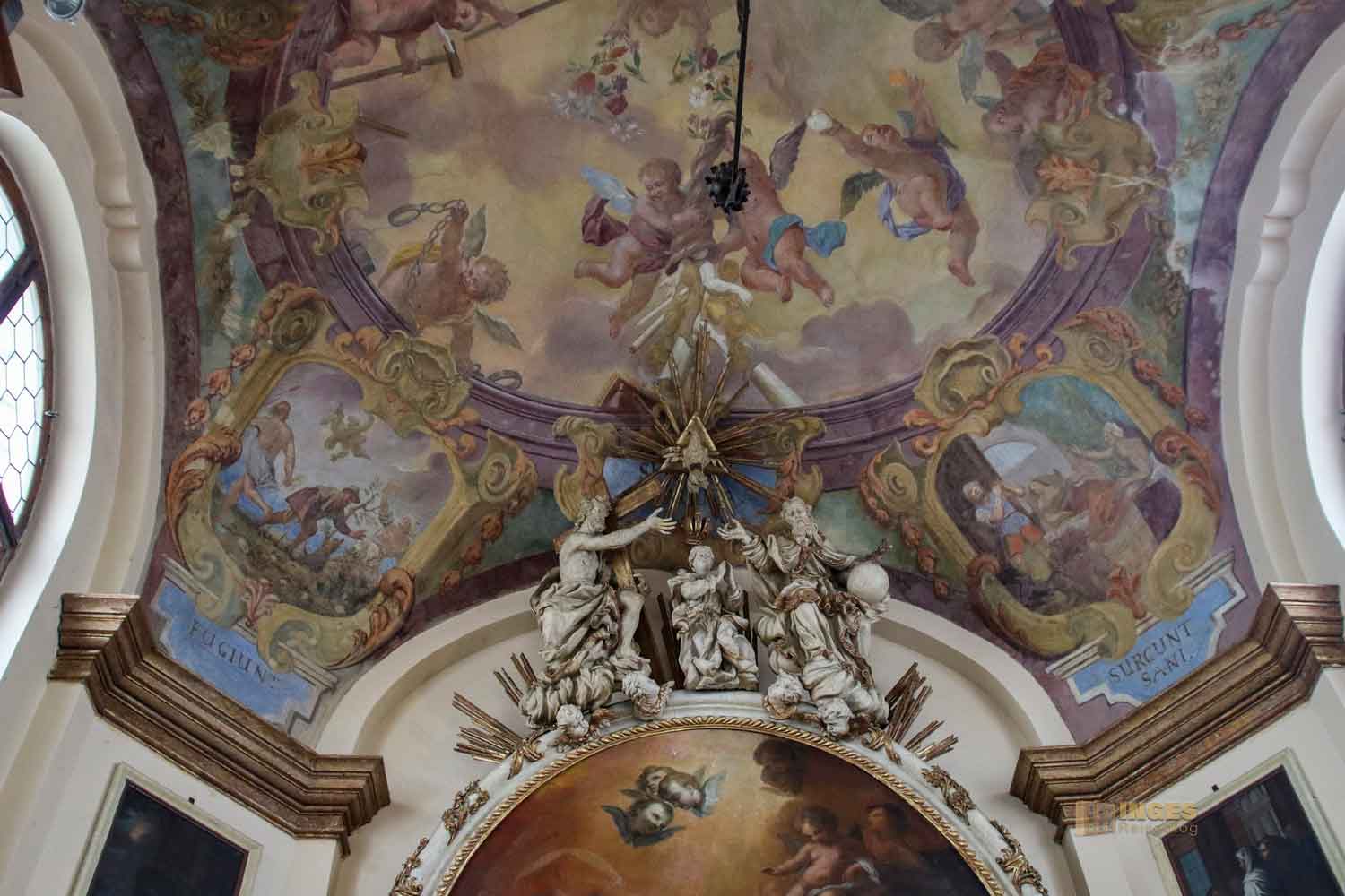 kapelle hl. antonius v.padua deckenfresko prager loreto 0981