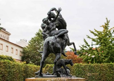 waldsteingarten prag brunnen herkules und centaur 1365