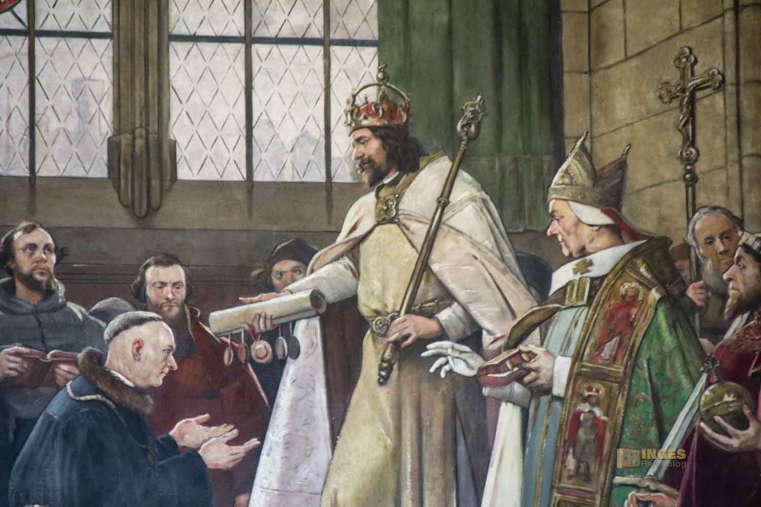 Karl IV. gründet die Universität in Prag Nationalmuseum Prag 1111