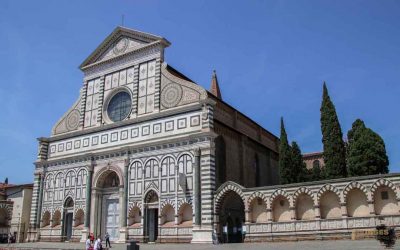In der Basilika Santa Maria Novella in Florenz