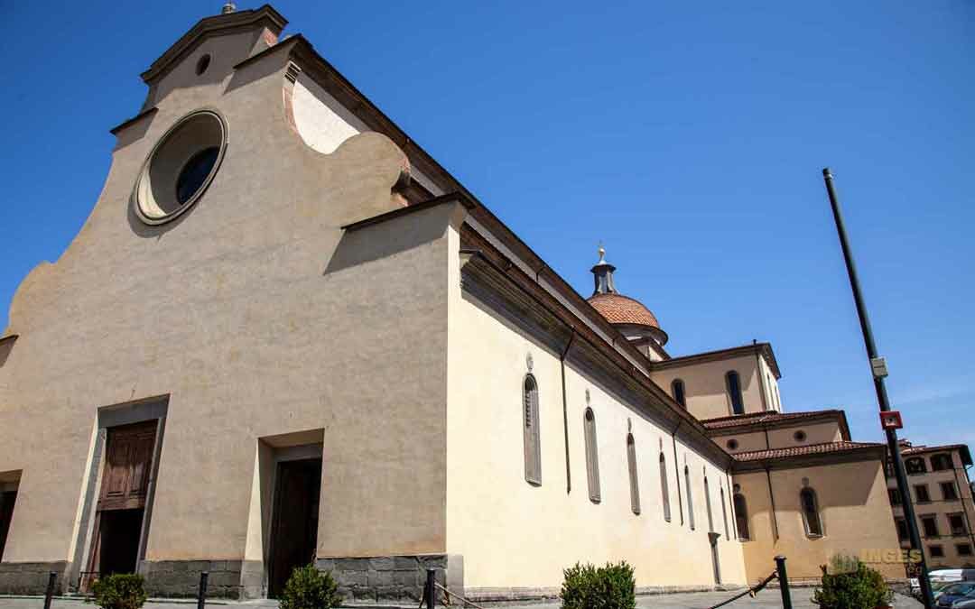 In der Basilika Santo Spirito in Florenz