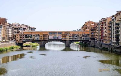 Der Ponte Vecchio (Alte Brücke) in Florenz