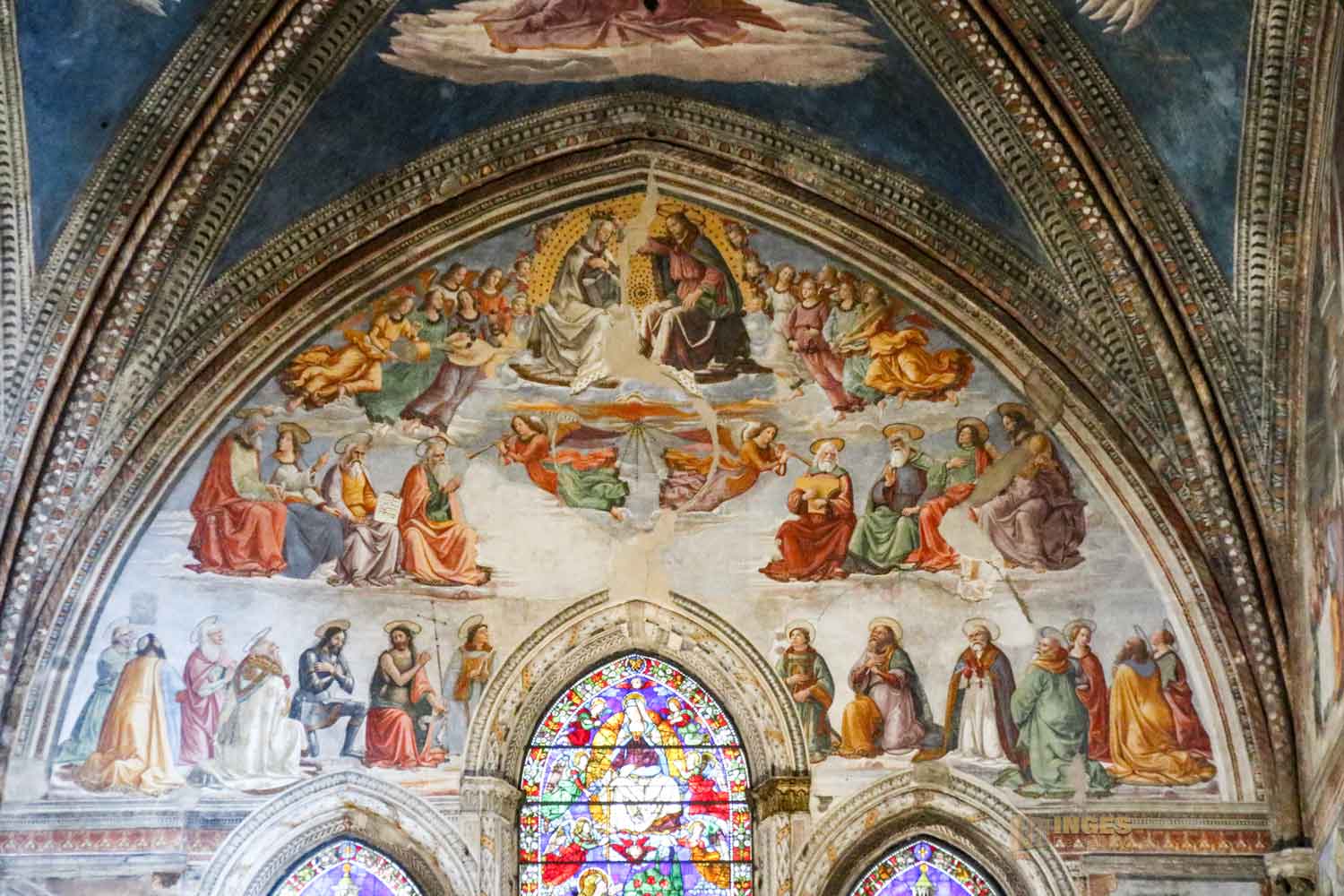 Tornabuoni-Kapelle basilika santa maria novella florenz 3079