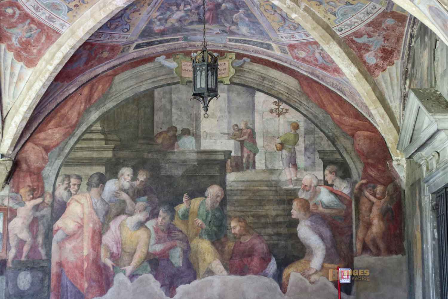 fresken im gruenen kreuzgang von santa maria novella florenz 3525