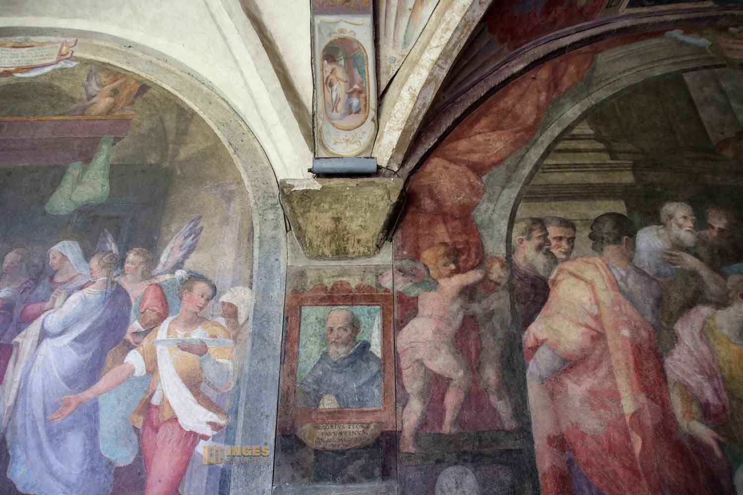 fresken im gruenen kreuzgang von santa maria novella florenz 3534